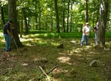 standing stone markers